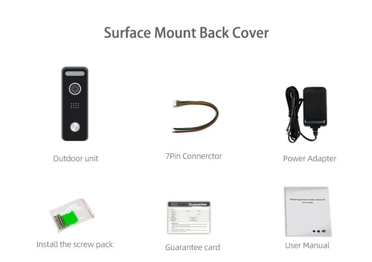 packed video doorbell